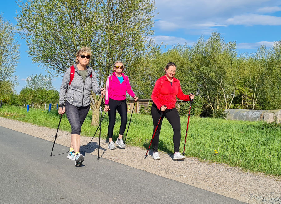 Nordic Walking nun auch im Rostocker Nordwesten